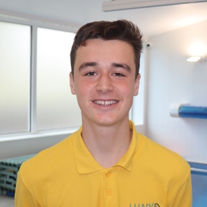 Matthew Hollands physiotherapy assistant at Lymden Hydrotherapy and Physiotherapy Clinic in Surrey