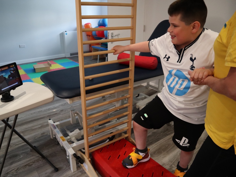 Physiotherapy patient at Lymden Hydrotherapy and Physiotherapy